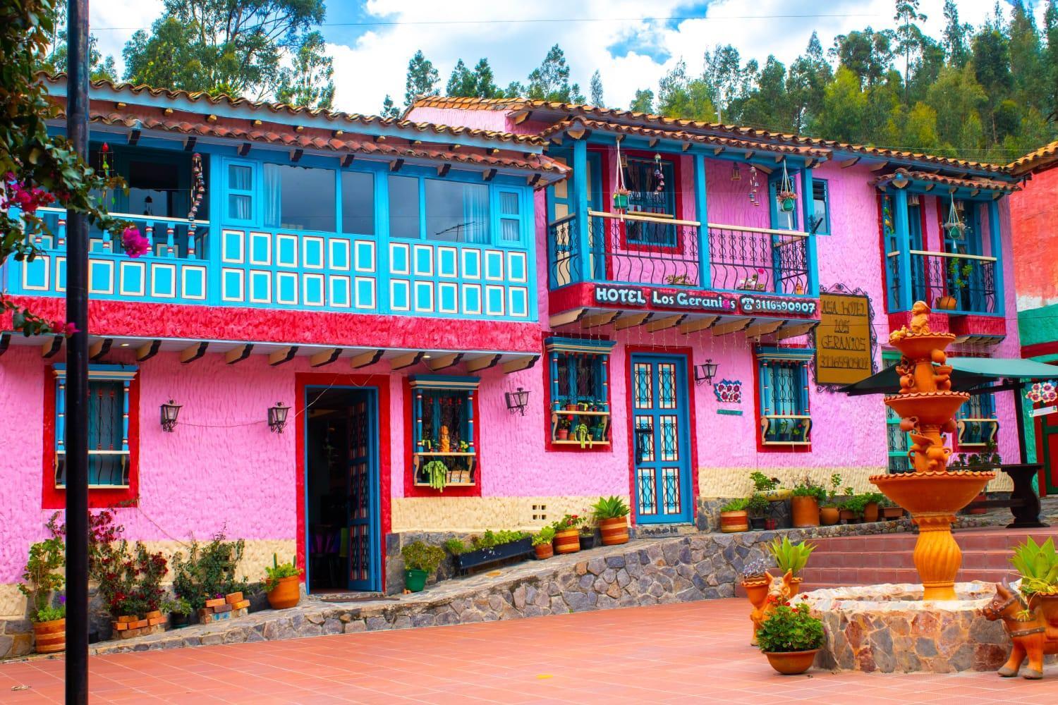 Hotel Los Geranios Duitama Ngoại thất bức ảnh